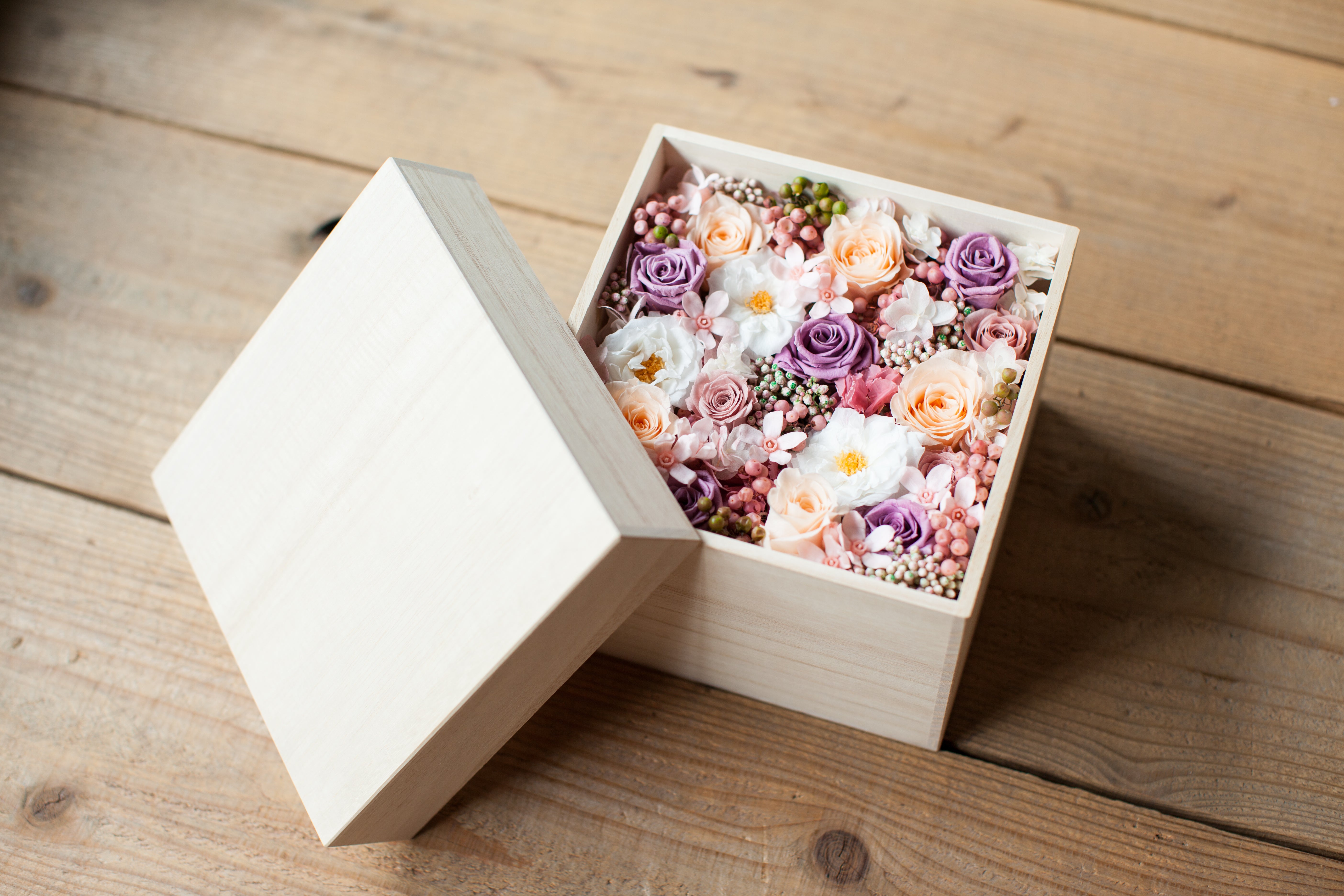 プリザーブドフラワー